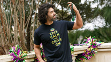 Load image into Gallery viewer, Keep Calm Mardi Gras Tee