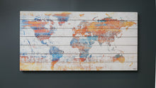 Load image into Gallery viewer, Warm World Wood Art
