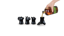 Load image into Gallery viewer, F&amp;R Ceramic Animal Head Shot Glasses
