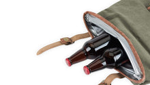 Load image into Gallery viewer, F&amp;R Insulated Canvas Cooler Adventure Backpack
