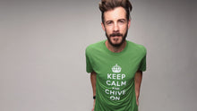Load image into Gallery viewer, Keep Calm and Chive On Tee
