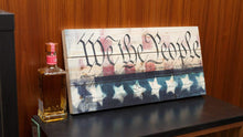 Load image into Gallery viewer, We The People Wood Art
