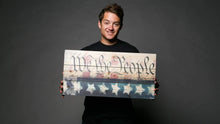 Load image into Gallery viewer, We The People Wood Art
