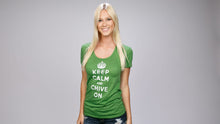 Load image into Gallery viewer, Keep Calm and Chive On Tee

